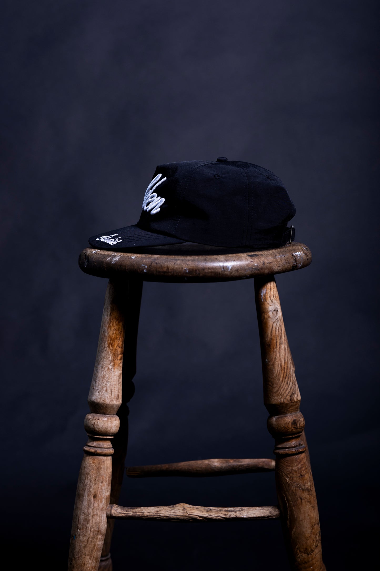 golden nylon cap