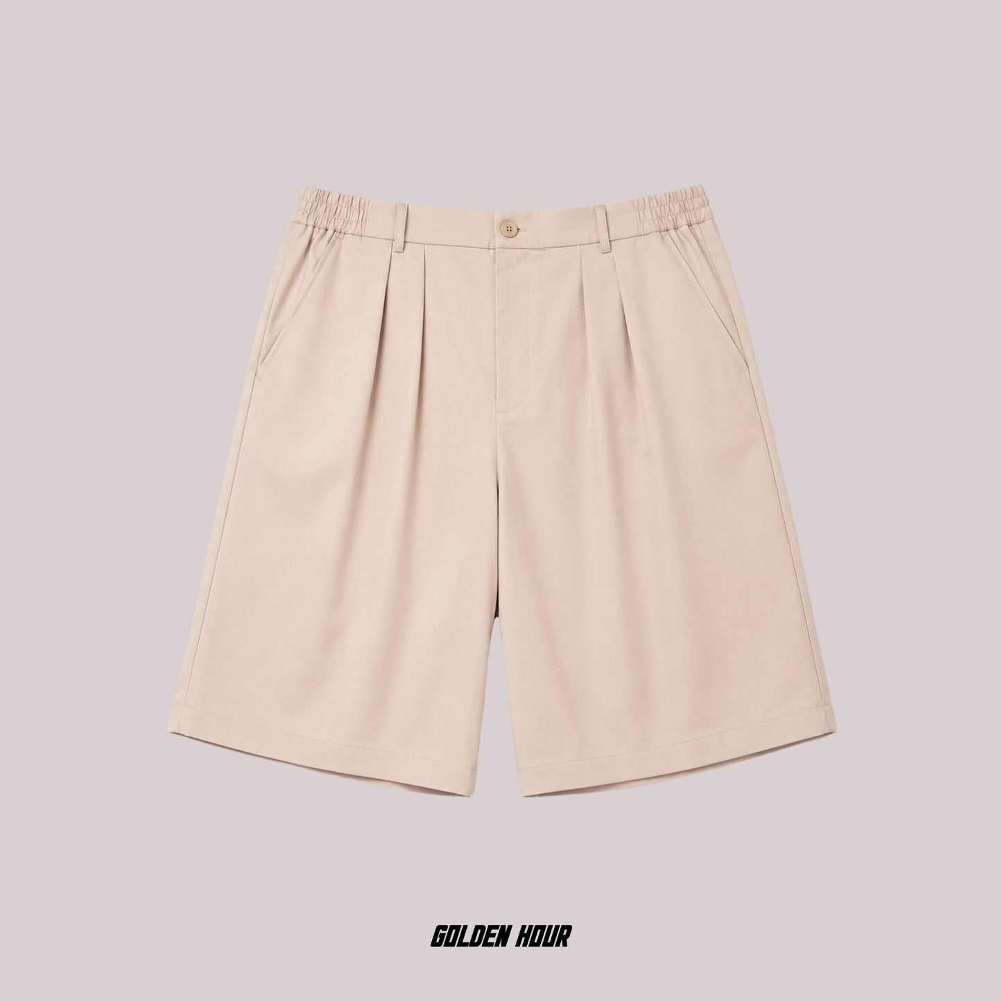 Double Pleated Shorts
