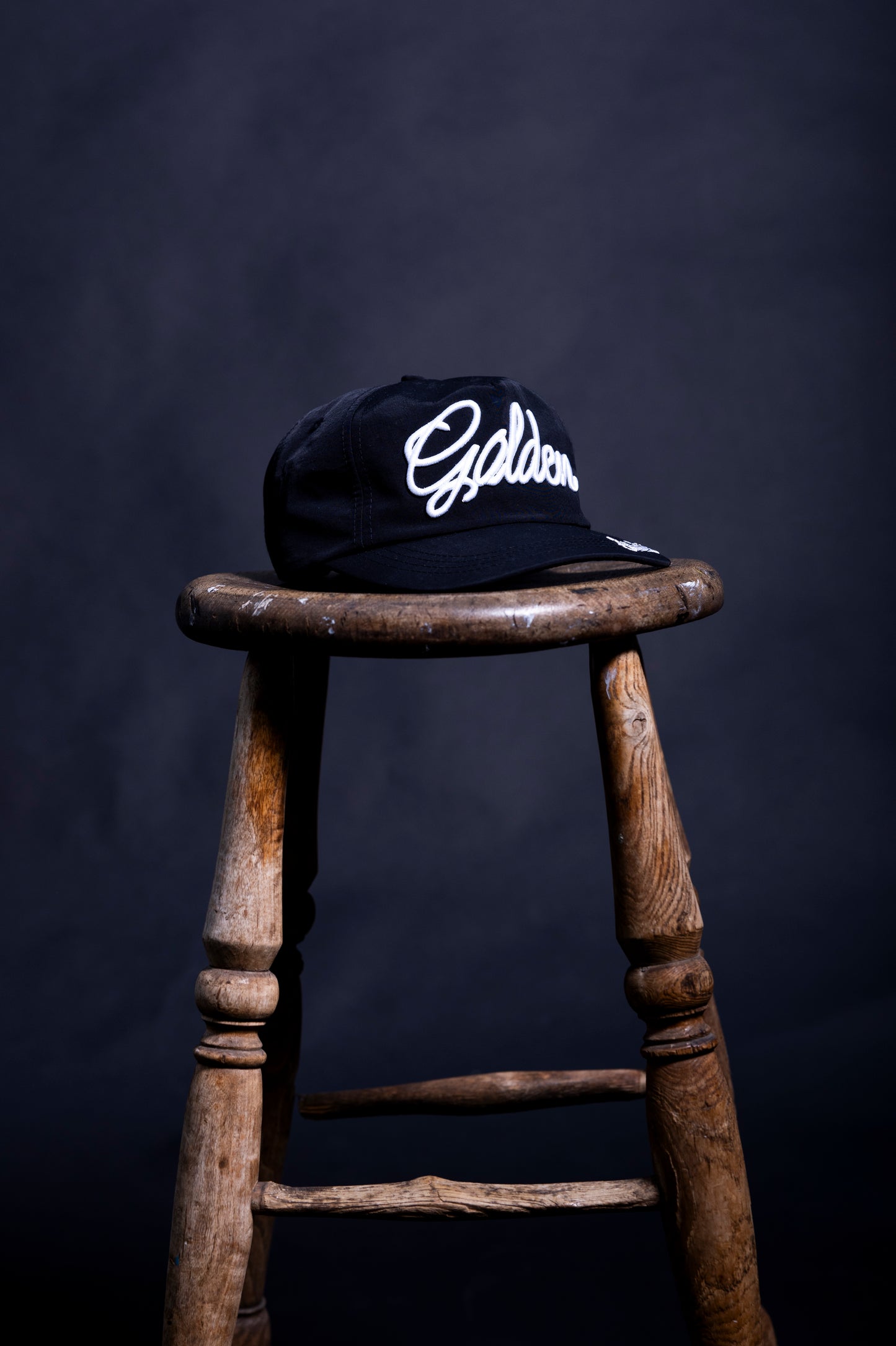 golden nylon cap