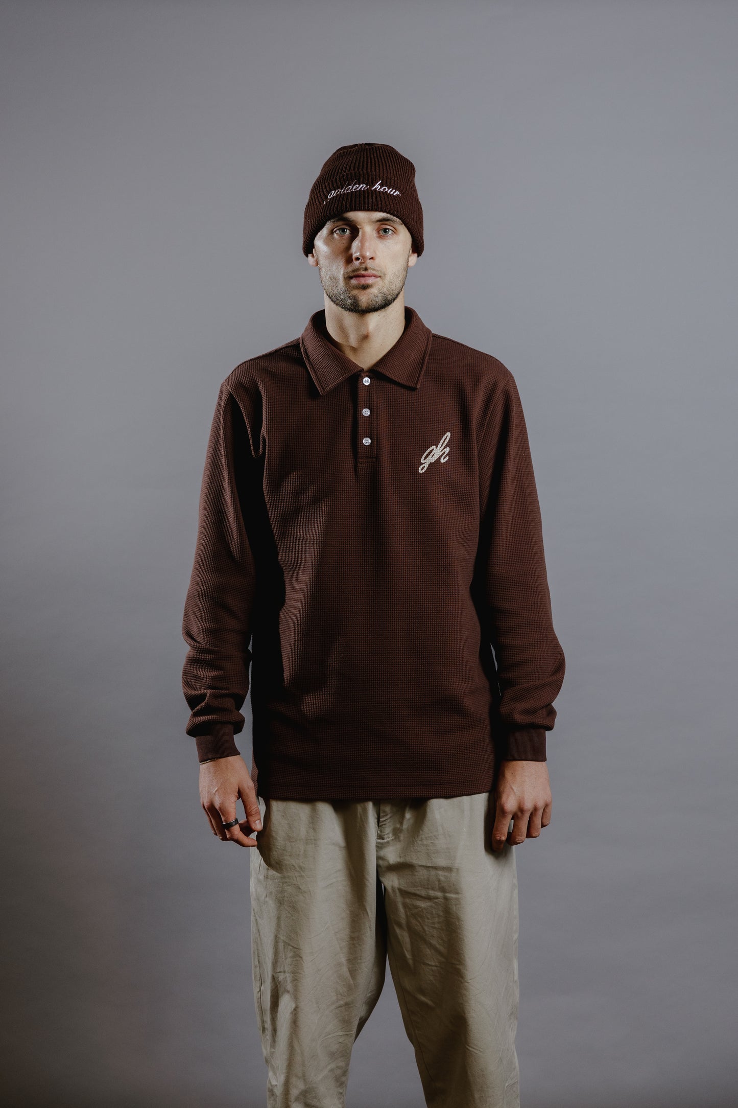 Clubhouse Waffle Polo